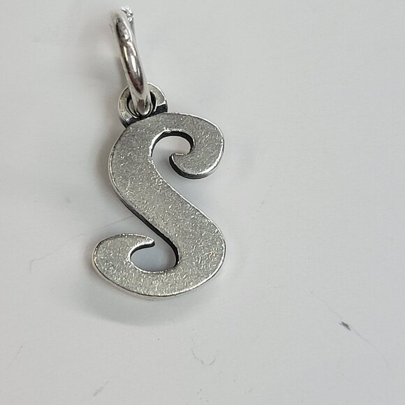James Avery | Jewelry | James Avery Silver Script Initial Charm 38 ...